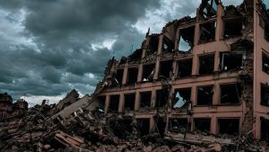 Войната в Украйна - Разрушени сгради