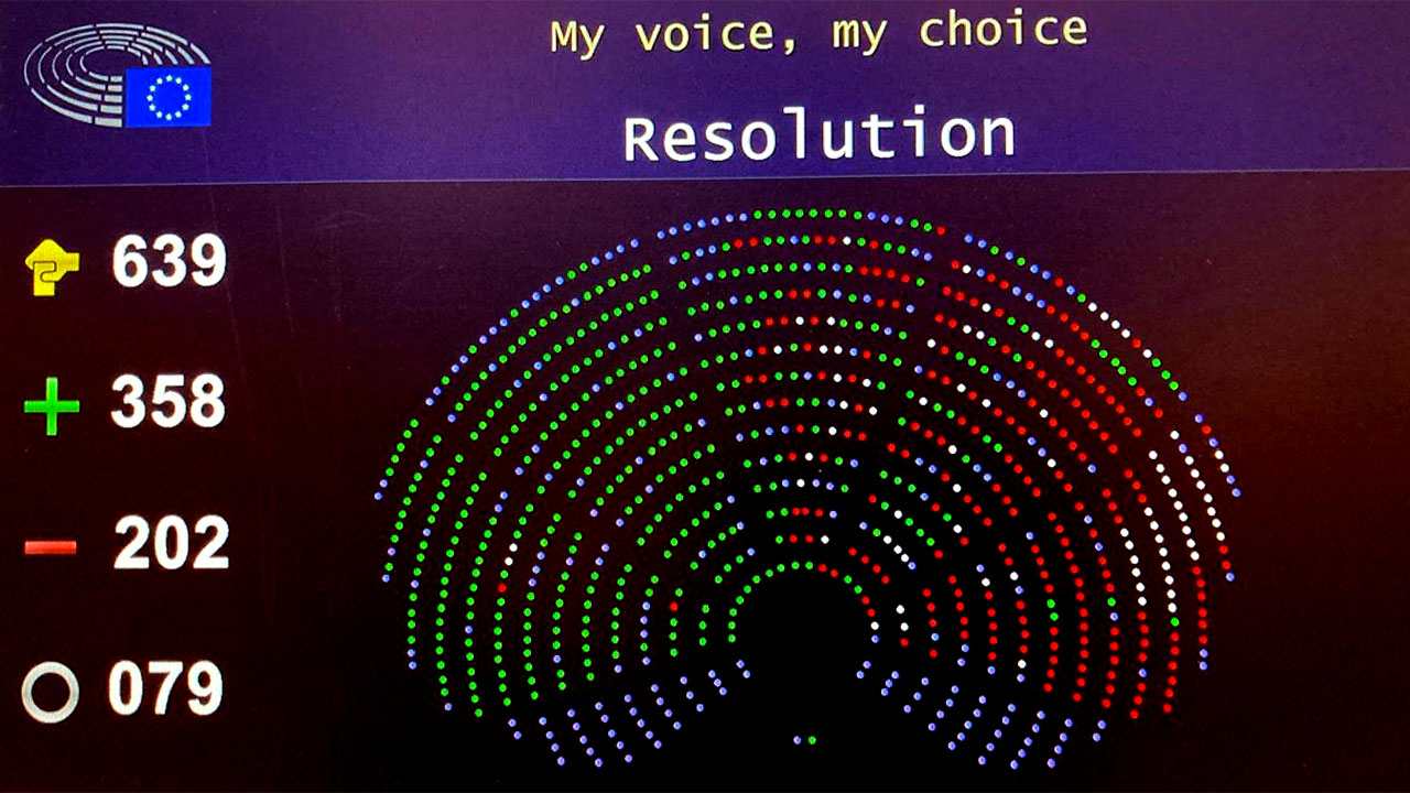Гласуване на резолюция от ЕС относно ЕГИ "Моят глас, моят избор"